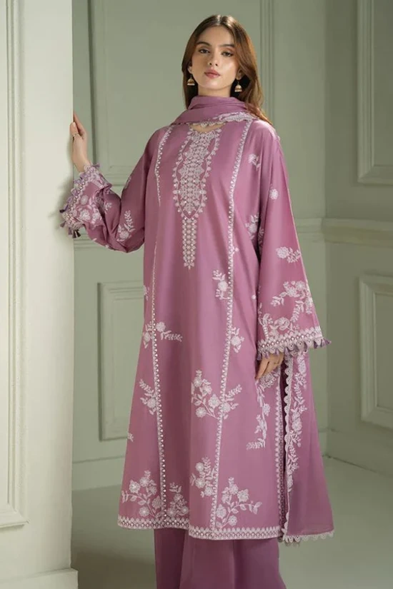 HC-4122 Cross Stitch Luxury Embroidered Lawn 3PC