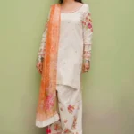 HC-4124 Coco by Zara Shahjahan luxury embroidered lawn 3 piece suit for women with elegant designer festive style