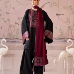 HC-182 Charizma top trending lawn 3PC with ready to wear dupatta for women in premium summer fabric