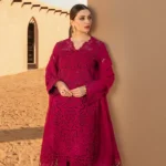 HC-522 RangRasiya chikankari special lawn 3PC dress for women with elegant embroidery and premium summer fabric