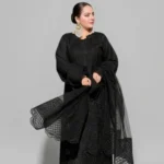 HC-7161 Maria B luxury embroidered lawn 3 piece suit for women with elegant premium festive design