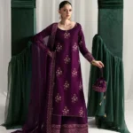 HC-825 Batik luxury embroidered lawn 3PC unstitched suit for women premium summer collection Pakistan