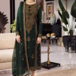 HC-716 Asim Jofa embroidered lawn 2 piece suit for women elegant designer casual wear outfit