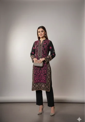 HC-301 Bareeze luxury embroidered lawn 2 piece suit for women with elegant premium design