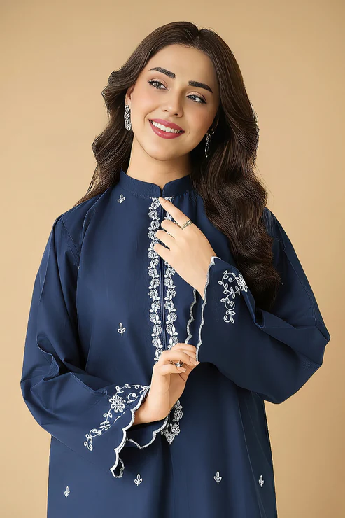 HC-305 Batik Luxury Embroidered Lawn 2PC