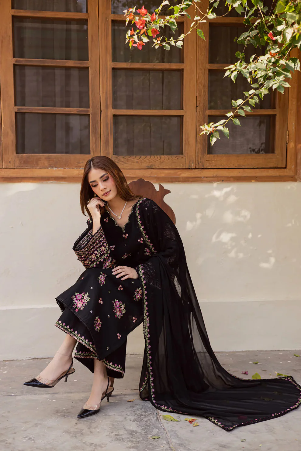 HC-819 Batik Most Demand Embroidered Lawn 3PC