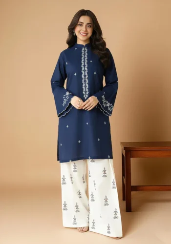 HC-305 Batik luxury embroidered lawn 2 piece suit for women with elegant premium design
