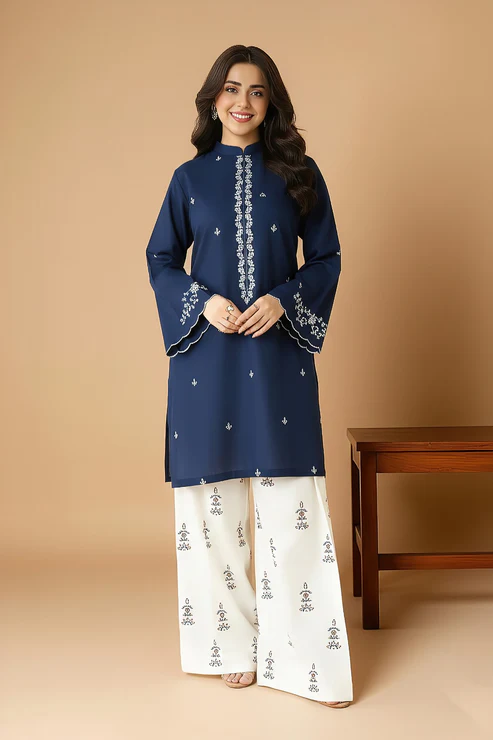 HC-305 Batik luxury embroidered lawn 2 piece suit for women with elegant premium design