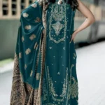 HC-328 Emaan Adil luxury embroidered lawn 3 piece suit for women with elegant premium festive design