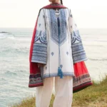 HC-4400 Hussain Rehar 3 piece luxury wear for women elegant embroidered designer festive outfit