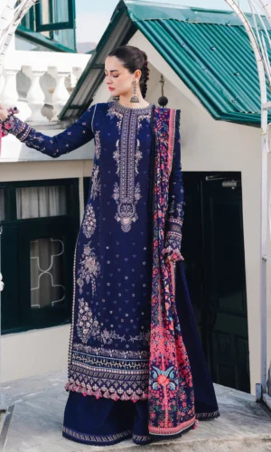 HC-2200 Hussain Rehar x Hania Amir elegant luxury outfit for women premium embroidered designer suit festive wear