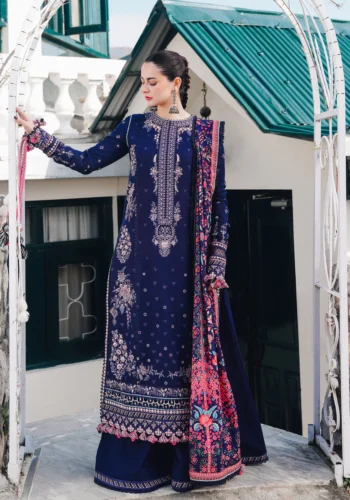HC-2200 Hussain Rehar x Hania Amir elegant luxury outfit for women premium embroidered designer suit festive wear