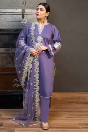 HC-96 IZEL 3 piece luxury wear for women elegant embroidered designer festive outfit