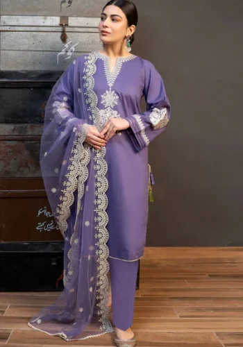 HC-96 IZEL 3 piece luxury wear for women elegant embroidered designer festive outfit