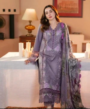 HC-4000 Jade by Hania luxury 3 piece suit for women elegant embroidered designer festive wear outfit