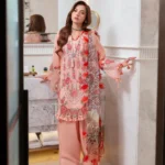 HC-6515 Jade new arrival luxury embroidered lawn 3 piece suit for women with elegant premium festive design
