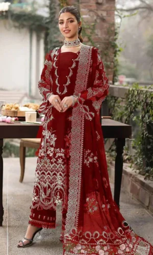 HC-3454 KAHF exclusive 3 piece luxury wear for women premium embroidered designer suit elegant festive outfit