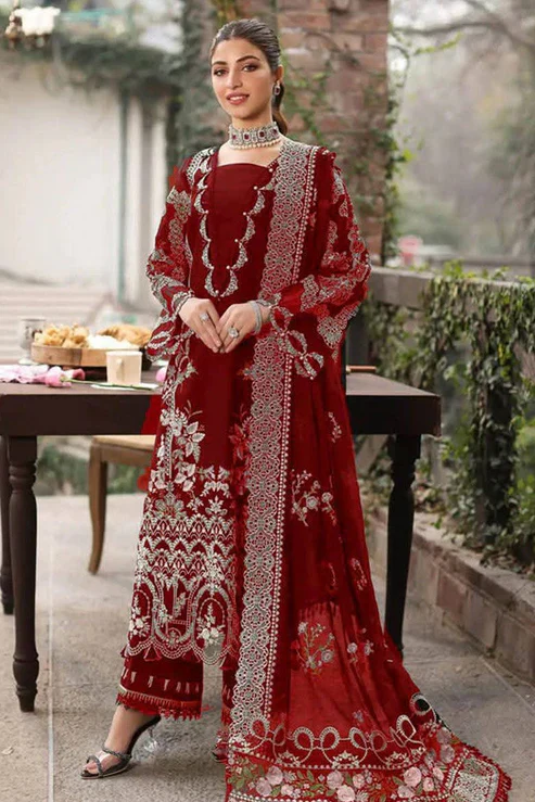 HC-3454 KAHF exclusive 3 piece luxury wear for women premium embroidered designer suit elegant festive outfit