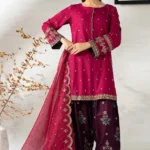 HC-4300 Maria B luxury 3 piece suit for women elegant embroidered designer festive wear outfit