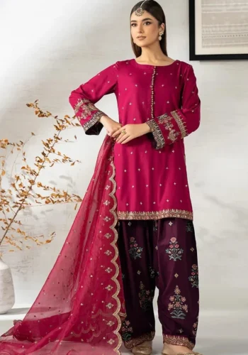 HC-4300 Maria B luxury 3 piece suit for women elegant embroidered designer festive wear outfit