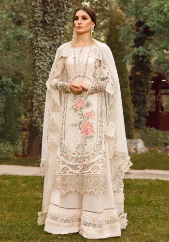 HC-531 Maria B ready to wear dupatta luxury lawn 3 piece suit for women with elegant festive design
