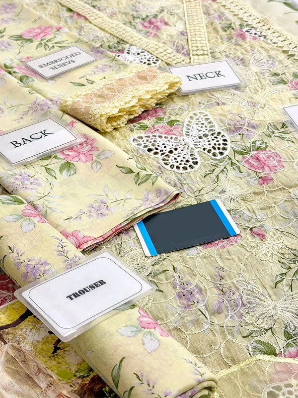 🔹 HC-4900 Maria B Butterfly DESIGNER  3PCS