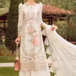 HC-531 Maria B ready to wear dupatta luxury lawn 3 piece suit for women with elegant festive design