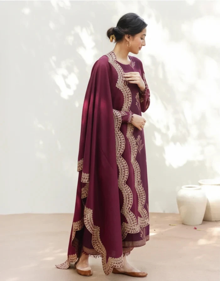 HC-5500 MOHAGNI ELEGANT 3 PCS WITH READY TO WEAR DUPPATA