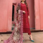 HC-7900 NUREH 3 piece premium luxury wear for women elegant embroidered designer festive outfit