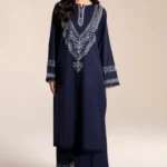 HC-6200 UNZAY luxury 2 piece suit for women elegant embroidered designer casual wear outfit