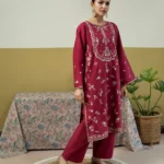 HC-1833 Urge luxury embroidered lawn 2 piece suit for women with elegant premium festive design
