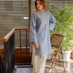 HC-11 URGE luxury 2 piece suit for women elegant embroidered designer casual wear outfit