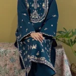 HC-4300 URGE 2 piece luxury suit for women elegant embroidered stylish casual wear outfit