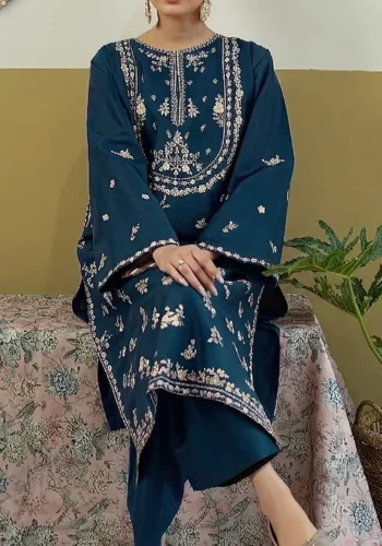 HC-4300 URGE 2 piece luxury suit for women elegant embroidered stylish casual wear outfit