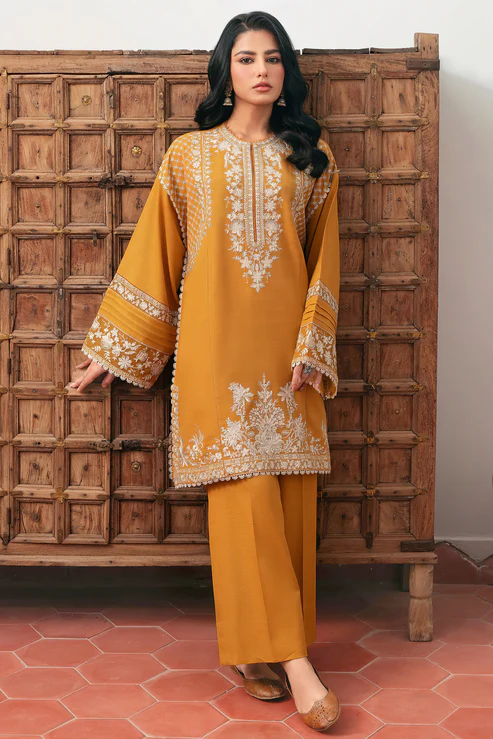HC-306 Zaha luxury embroidered lawn 2 piece suit for women with elegant premium festive design