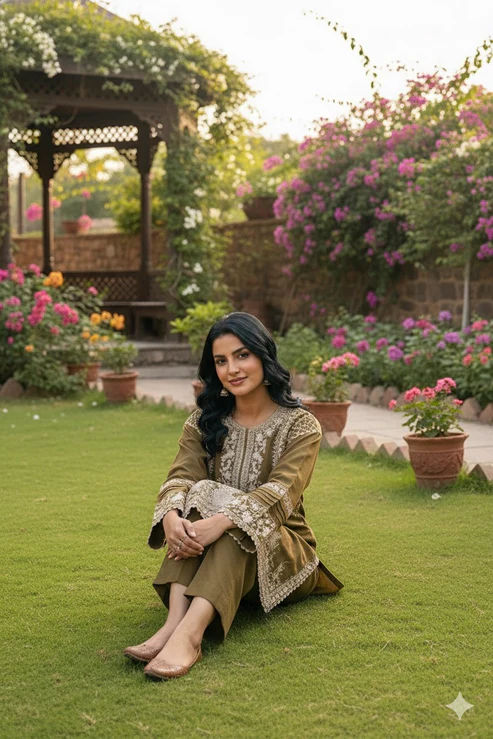 HC-211 Zaha Embroidered Marina 2PC