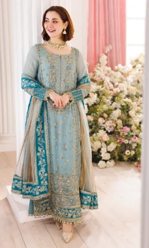 Charizma EMBROIDERED CHIFFON UNSTITCHED 3PC SET