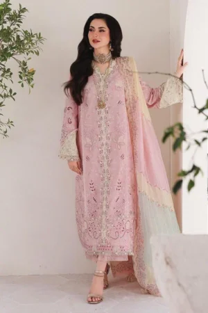 HC-09 Premium Embroidered 3PCS Suit with Embroidered Shirt, Dupatta and Trouser