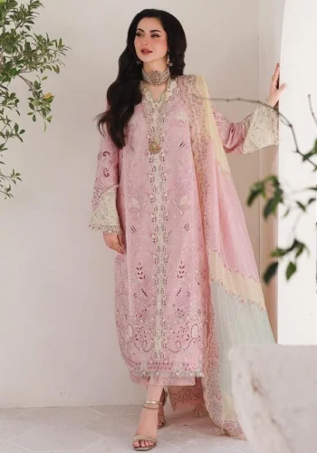 HC-09 Premium Embroidered 3PCS Suit with Embroidered Shirt, Dupatta and Trouser