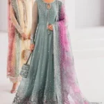 JAZMIN Heavy Embroidered Unstitched 3 Piece Suit HC-0157